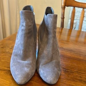 Cole Haan signature bootie. Gray suede. 9B Whitlyn.